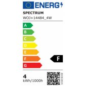 LED G9 4W 380lm DIM