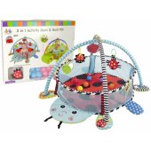 Ladybug Educational Mat Playpen Balls For Baby