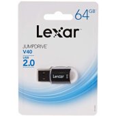 64GB JumpDrive V40 USB 2.0 Black