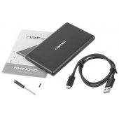 External HDD Enclosure 2,5" USB 3.1 Black NKZ-0942