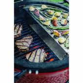 Kamado Joe stainless steel roasting pan for fish and vegetab !