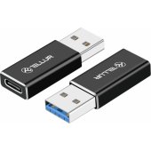 USB-A To USB-C M/ F Adapter