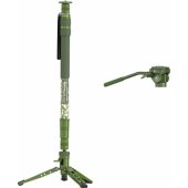 Monopod Video Set Pedal Version Camouflage CVM-145P + CT5X