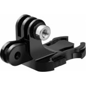 Dual J-Hook Mount for Action Cameras