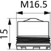 813942 Aerator M16.5 + Key for Mixer UH00138