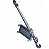 Double Headrest Holder Black