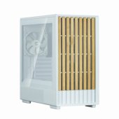 P10 NAMU White Micro-ATX Mini Tower, 120 mm Fan x3