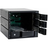 3 x 5.25 bays for 4 SAS/ SATA HDD