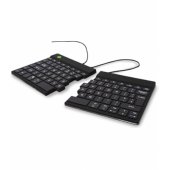 Split Break ergonomic keyboard UK layout black