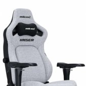 Kaiser 4 L Gray Fabric Gaming Swivel Chair
