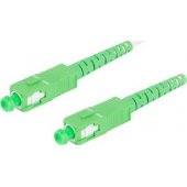 Fiber optic patchcord SM SC/ APC-SC/ APC SIMPLEX LSZH 3.0mm 2.5m white