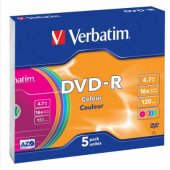 DVD-R 4.7 GB 16x 5 pcs (43519)