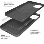 "Soft Silicone Case iPhone 14 Pro" Gray