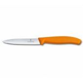 Victorinox Nóż Victorinox do jarzyn, gładki, 10 cm, pomarańcz