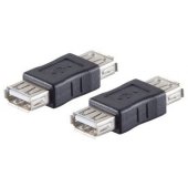 Adapter USB 2.0 AF / AF Black