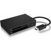 IB-CR401-C3 USB 3.0 TYpe-C Black