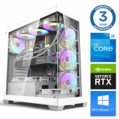 i5-14400F 64GB 1TB SSD+2TB RTX5050 8GB W11 Home White