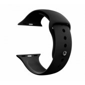 Silicone Strap for Apple Watch 38 / 40 / 41 mm Black