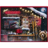 Advent Calendar 2025, tool set black/ red, 51pcs 1/ 4"