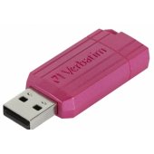 128GB PinStripe USB 2.0 Pink