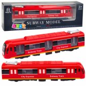 Metro Train City Express Opening Doors Lights Sounds Red
