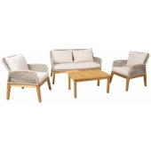 Florida Set Beige/ Wood