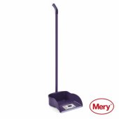 Dustpan with long handle Purple