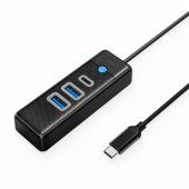 Hub PWC2U-C3 USB-C Black