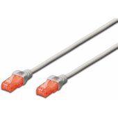 CAT 6 UTP Patch Cable 0,5m Grey