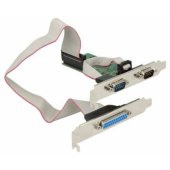 Adfapter 2x RS-232 DB9 1x LPT DB25
