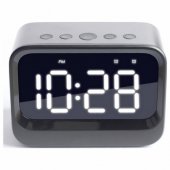 EC-53B alarm clock Digital alarm clock Black