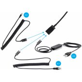 126-30 USB+RJ9/ 11 Headset Pro Stereo