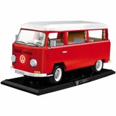 COBI Volkswagen T2a Camper Van Executive Edition, construction toy red