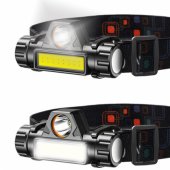 4in1 Multifunctioal USB LED head lamp