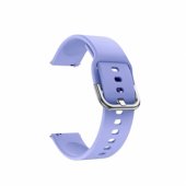 Silicone strap for Samsung Galaxy Watch with width 20mm Purple