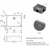 New Jersey 50x37 (L) OKG Comfort