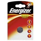 Lithium button celles 3V (CR2025), 1-pack