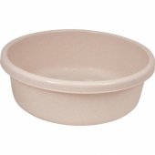 Curver Round Bowl 18l Beige In Dot. 176039 CURVER