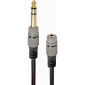 6.35 mm to 3.5 mm audio adapter 0,2m (A-63M35F-0.2M)