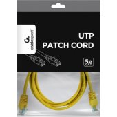 UTP Patch Cord kat.5e 0.5m Yellow