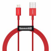 CALYS-A09 Superior Series 2.4A USB to Lightning Red