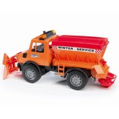 MB-Unimog Winter Service with Snow Plough -