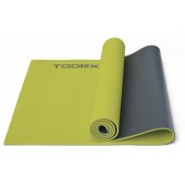Yoga mat MAT176 PVC Green/ Gray