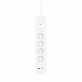 SRB001CA2M surge protector White 4 AC outlet(s) 2 m