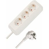 Eco-Line 3-socket 3m white