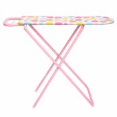 Foldable Metal Toy Ironing Board for Children Dots 61 cm