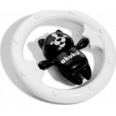 AKUKU AKUKU Sensory Rattle Black and White Teddy Bear.