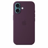 iPhone 16 Silicone Case with MagSafe - Plum MYY43ZM/ A