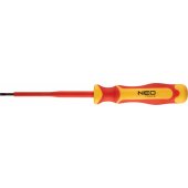 Neo flathead screwdriver 0,6x3x100mm, 1000V (04-131)