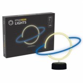 SNL38BLT LED lamp Light decoration Planeta blue/ white